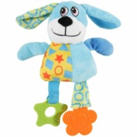 Золюкс Игрушка плюшевая собака (голубой/зеленый) (480079BLE)