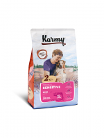 Karmy Sensitive Mini Карми сухой корм для собак мелких пород в возрасте старше 1 года, с чувствительным пищеварением на лососе (73262, 73261)