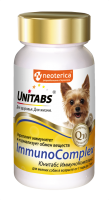 Unitabs ImmunoComplex Витаминно-минеральный комплекс для мелких собак для иммунитета 100 таб. (49690)