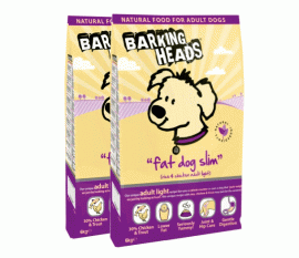 Fat dog slim (для собак "Худеющий толстячок" с чувств. пищеварением с форелью и курицей от BARKING HEADS). Скидка 30% на вторую упаковку - слим8888888888.gif