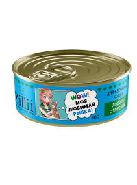 Zillii (Зилли консервы для взрослых кошек с лососем и треской) - Zillii (Зилли консервы для взрослых кошек с лососем и треской)