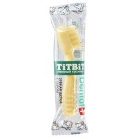 TiTBiT Dental+ лакомство для собак маленьких пород зубная щетка с сыром