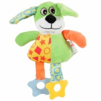 Золюкс Игрушка плюшевая собака (голубой/зеленый) (480079VER)