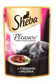 Sheba Pleasure паучи для кошек говядина и кролик - Pleasure_gravy_gov_krol.jpg
