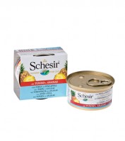 Schesir консервы для кошек с тунцом и ананасом (37258)