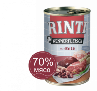 Rinti KENNERFLEISCH mit Ente (Ринти Знаток Мяса консервы для собак утка)