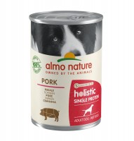 Almo Nature консервы со свининой для собак с чувствительным пищеварением (монобелковый рацион)