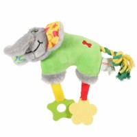 Золюкс Игрушка плюшевая слоник (голубой/зеленый) (480080VER)