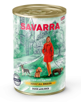 Savarra Adult All Breeds (Саварра гипоаллергенный консервы для собак с уткой, горохом и рисом) (78464)