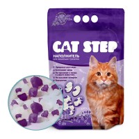 CAT STEP (Кэт Степ Наполнитель силикагелевый с ароматом лаванды