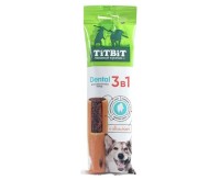 TiTBiT Dental 3в1 лакомство для собак крупных пород с облепихой