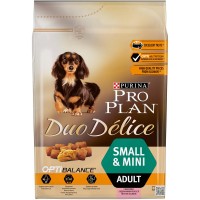 Pro Plan Duo Délice Adult Small&Mini Salmon (Проплан Дуо Делис корм для мелких и карликовых собак с лососем)