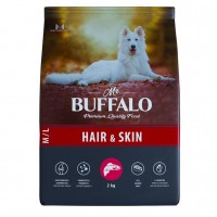 Mr.Buffalo HAIR & SKIN CARE (Баффало для собак для здоровой кожи и красивой шерсти с лососем)