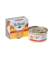 Schesir консервы для кошек с тунцом и манго (37259)