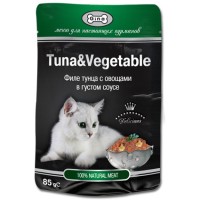 Tuna & Vegetable (от GINA с тунцом и овощами для кошек) (99600)