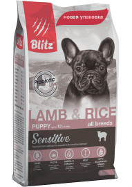Blitz Puppy Lamb & Rice (Блиц сухой корм для щенков всех пород с ягнёнком и рисом) - Blitz Puppy Lamb & Rice (Блиц сухой корм для щенков всех пород с ягнёнком и рисом)