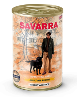 Savarra All Breeds (Саварра гипоаллергенный консервы для собак с индейкой, морковью и рисом) (78465)