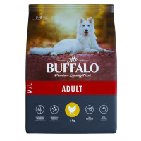 Распродажа! Mr.Buffalo ADULT Medium/Large (Баффало для собак средних/крупных пород с курицей)