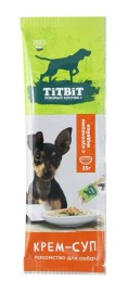 TiTBiT лакомство крем-суп для собак с кусочками индейки - TiTBiT лакомство крем-суп для собак с кусочками индейки