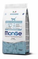 Корм Monge Monoprotein Cat Trout Kitten (Монж монопротеиновый корм для котят с форелью)