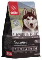 Blitz Adult Lamb & Rice (Блиц сухой корм для взрослых собак всех пород с ягнёнком и рисом)