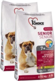 Акция! Senior Sensitive Skin&Coat (1st choice для пожилых собак с ягненком) (40053р) - Акция! Senior Sensitive Skin&Coat (1st choice для пожилых собак с ягненком) (40053р)