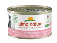 Almo Nature консервы для собак Итальянские рецепты: "Ветчина и Говядина Брезаола"
