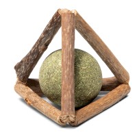 Triol игрушка для кошек из мататаби треугольник с кошачьей мятой
