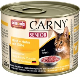 Carny Senior консервы для кошек старше 7 лет с курицей и сыром (Анимонда для взрослых кошек) (40637) - Carny Senior консервы для кошек старше 7 лет с курицей и сыром (Анимонда для взрослых кошек) (40637)