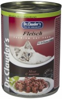 Доктор Клаудер консервы для кошек кусочки в соусе с мясом (87503)