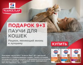 Акция! Хиллс для кошек паучи 9+3 в подарок - Hills_banner_6_active_3_967x760px.jpg