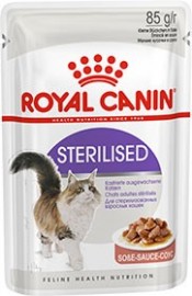 Акция! Sterilised (в соусе) (Роял Канин для стерилизованных кошек) (4790117) - Акция! Sterilised (в соусе) (Роял Канин для стерилизованных кошек) (4790117)