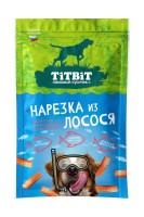 TiTBiT рыбные лакомства для собак нарезка из лосося