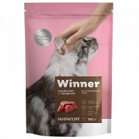 Winner Виннер корм для стерилизованных кошек с говядиной (78446, 78443, 78841)
