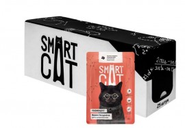 Шоу-Бокс 20+5 Smart Cat (Смарт Кэт паучи для кошек кусочки говядины в нежном соусе) - Шоу-Бокс 20+5 Smart Cat (Смарт Кэт паучи для кошек кусочки говядины в нежном соусе)