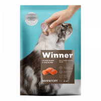 Winner Виннер корм для стерилизованных кошек с лососем (79229, 79228)