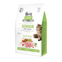 Brit Care Cat GF Senior Weight Control (Брит Кэа гипоаллергенный беззерновой корм для кошек старше 7 лет Контроль веса)