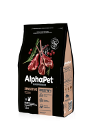 AlphaPet Superpremium Sensetive (Альфа Пет для взрослых кошек с чувствительным пищеварением с ягненком)