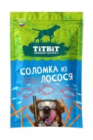 TiTBiT рыбные лакомства для собак соломка из лосося