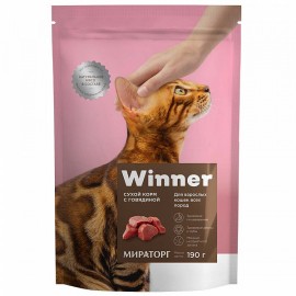 Winner Виннер корм для кошек с говядиной (78445, 78442, 78835) - Winner Виннер корм для кошек с говядиной (78445, 78442, 78835)