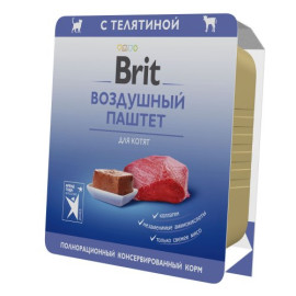 Brit Premium (Брит воздушный паштет телятина для котят) - Brit Premium (Брит воздушный паштет телятина для котят)