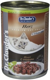 Доктор Клаудер консервы для кошек кусочки в соусе с сердцем (87502) - Доктор Клаудер консервы для кошек кусочки в соусе с сердцем (87502)