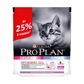 АКЦИЯ! Kitten Delicate (Про План для котят с индейкой) (12348009) - ТЕРА delicate-junior-turkey-400g.jpg