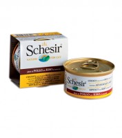 Schesir консервы для кошек с цыплёнком и рисом (10474)