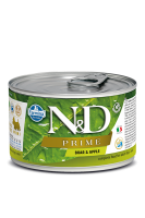 N&D DOG PRIME BOAR & APPLE MINI (Фармина Н&Д прайм консервы для собак мини, кабан и яблоко)
