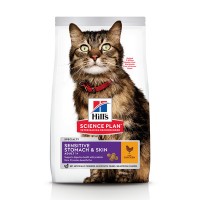 Хиллс для кошек с чувствительной кожей и пищеварением (87135, 87194, 87512)