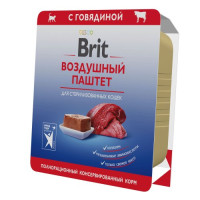 Brit Premium (Брит воздушный паштет говядина для стерилизованных кошек)