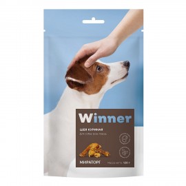 Winner Виннер лакомство для собак Шея куринная (72450) - Winner Виннер лакомство для собак Шея куринная (72450)