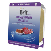 Brit Premium (Брит воздушный паштет ягненок для кошек с чувствительным пищеварением)