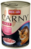 Carny Adult консервы для кошек с говядиной, индейкой и креветками (Анимонда для взрослых кошек) (54081)